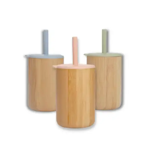 Eco-Friendly Baby Bamboo Sippy Cup